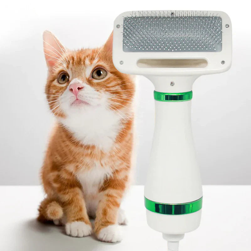 Secador Pet 2 em 1 Peludita: Seca, Remove Pelos Soltos e Desembaraça - OFERTA RELÂMPAGO!